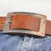 Rustic Copper Belt buckle square