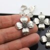 5 Flower Charms Pendant Ethnic Style