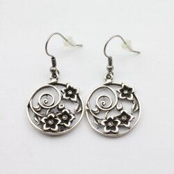 5 Flower Charms Pendant Ethnic Style