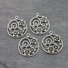 5 Flower Charms Pendant Ethnic Style