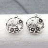 5 Flower Charms Pendant Ethnic Style