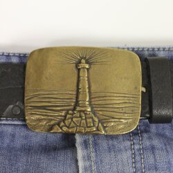 Belt Buckle light house, 7,8x5,8 cm