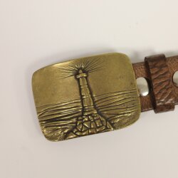 Belt Buckle light house, 7,8x5,8 cm