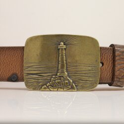 Belt Buckle light house, 7,8x5,8 cm