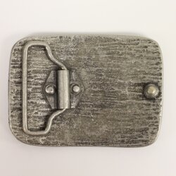 Rustic Silver Belt buckle light house