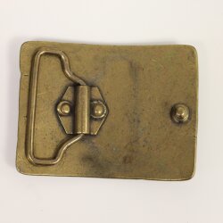 Antique Brass Belt buckle double anchor