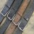High-Class Leather Belts, Snap belts without buckle Cognac, 4 cm, 100 % Cow leather