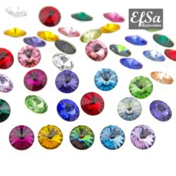 12 mm Rivoli Swarovski Kristall