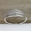 Indian Engraved WIDE Silver Statement Cuff Bracelet