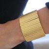 Matte Gold Cuff Bracelet