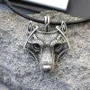 1 Wolf Head Pendant