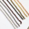 4,5 mm Round Rolo Chain for jewelry making, Gold Chain, Silver Chain, Brass Chain, Antique Coper, Antique Silver Chain, 100 cm