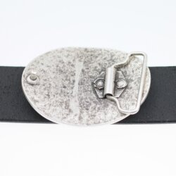 Dark Silver Western Buckle Belt Buckle, Belt buckle horse head