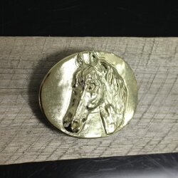 Gold Western Buckle Belt Buckle, Belt buckle horse head