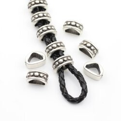 10 Bracelet Slider Beads