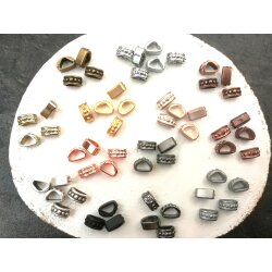 10 Bracelet Slider Beads