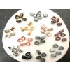 10 Bracelet Slider Beads