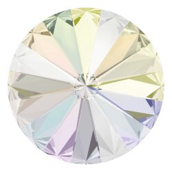 14 mm Rivoli Swarovski und Efsa Kristall 28 Crystal AB