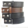 Genuine Cowhide Crocodile Print removable Buckle Leather Belt High Class Leather Belts, 4 cm,