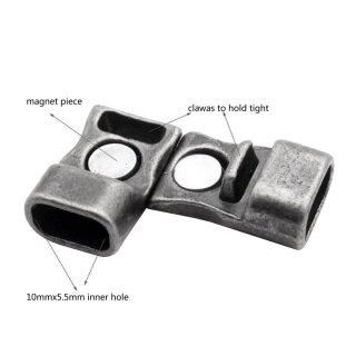1 Edelstahl Magnetverschluss fr Armband, Schmuckverschluss, Armband, Leder