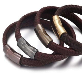 1 Edelstahl Magnetverschluss fr Armband, Schmuckverschluss, Armband, Leder