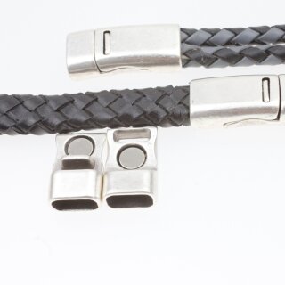 1 Edelstahl Magnetverschluss fr Armband, Schmuckverschluss, Armband, Leder