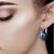 Swarovski Crystal Earrings, Elegant Rhinestone Earrings,14mm Crystal Earrings, Round Stones Leverback Earrings made with Swarovski Crystal
