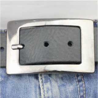 Gunmetal Belt buckle square