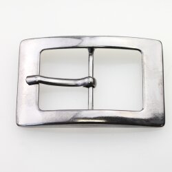 Gunmetal Belt buckle square