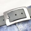 Gunmetal Belt buckle square