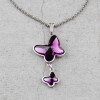 Ketten Fassung für 18 mm Butterfly Schmetterling Swarovski Stein