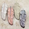 Feather Pendant, 6x2 cm