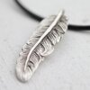 Feather Pendant, 6x2 cm