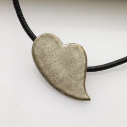 Heart Pendant, 5x3 cm