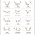 Stainless steel necklace, Astrology Horoscope Necklace Card Shiny Rhinestone Star  Zodiac Sign Choker Necklace