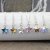 4 Pcs 925 Sterling Silver Star Pendants setting for 10 mm Swarovski Star Crystals