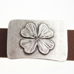 Belt Buckle Lucky Clover