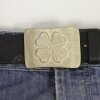 Belt Buckle Lucky Clover