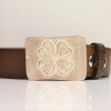 Belt Buckle Lucky Clover