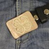 Belt Buckle Lucky Clover