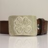 Belt Buckle Lucky Clover