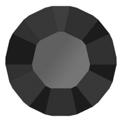 8 mm CHATONS Maxima Preciosa Kristall - 10 Stk. 60 jet