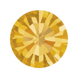 8 mm CHATONS Maxima Preciosa Kristall - 10 Stk. 8 Topaz