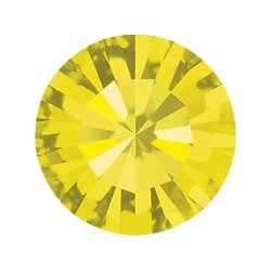 8 mm CHATONS Maxima Preciosa Crystal - 10 pcs. 803 Citrine