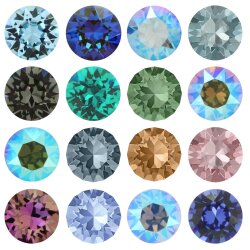 8 mm, Chatons Swarovski Crystals - 10 pcs.