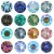 8 mm, Chatons Swarovski Crystals - 10 pcs.