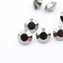 8 mm, Chatons Swarovski Crystals - 10 pcs. 280 Jet...