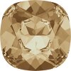 10 mm Cushion Square Swarovski Crystal 11 Crystal Golden Shadow