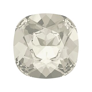 10 mm Cushion Square Swarovski Crystal 30 Crystal Silver Shade