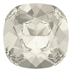 10 mm Cushion Square Swarovski Crystal 30 Crystal Silver...